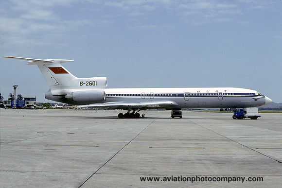 CAAC Tupolev Tu-154M B-2601 (1986)