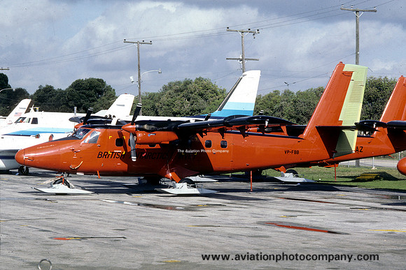 British Antarctic Survey DHC-6-310 Twin Otter VP-FBB (1986)