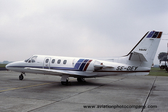 Inter Air Cessna 500 Citation I SE-DEY (1986)