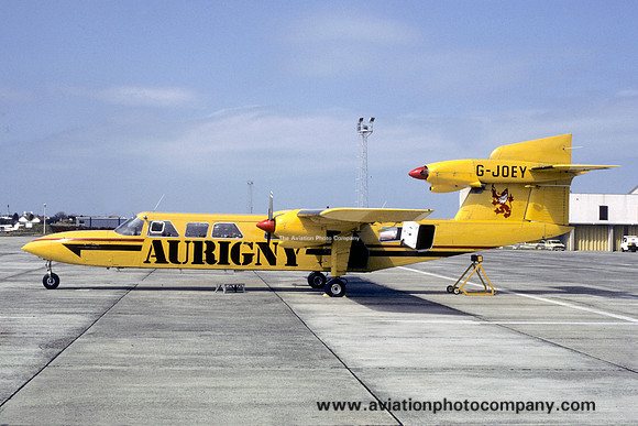 Aurigny Air Services Britten Norman BN-2A Trislander G-JOEY (1986)