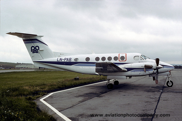 Partnair Beech King Air 200 LN-PAB (1984)