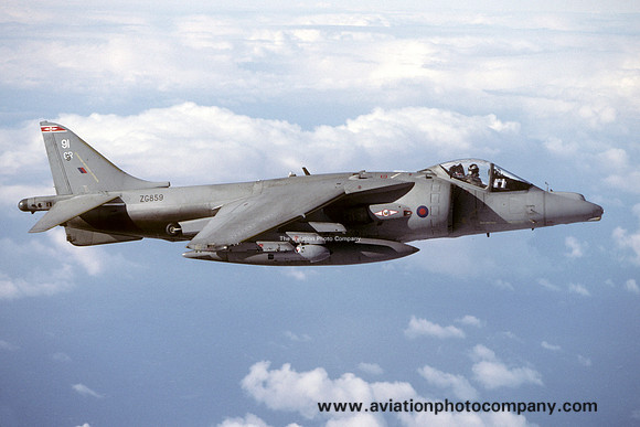 RAF 1 Squadron HS Harrier GR.9 ZG859/91 (2008)