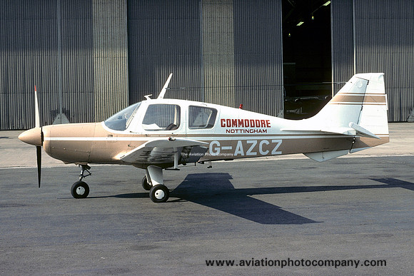 Commodore Nottingham Beagle Pup G-AZCZ at East Midlands (1977)
