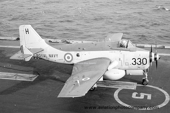 Royal Navy 849 Squadron Fairey Gannet AEW.3 XL456 on board HMS Hermes (1966)
