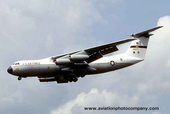 USAF 63 MAW Lockheed C-141A Starlifter 66-0177 (1980)