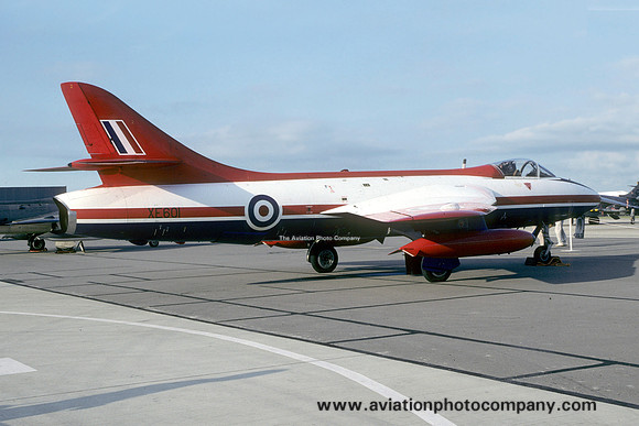 A&AEE Hawker Hunter FGA.9 XE601 at the RNAS Yeovilton Air Day (1994)