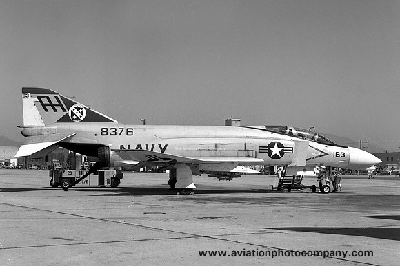 US Navy VF-161 McDonnell F-4B Phantom 148376/AH-163 (1965)
