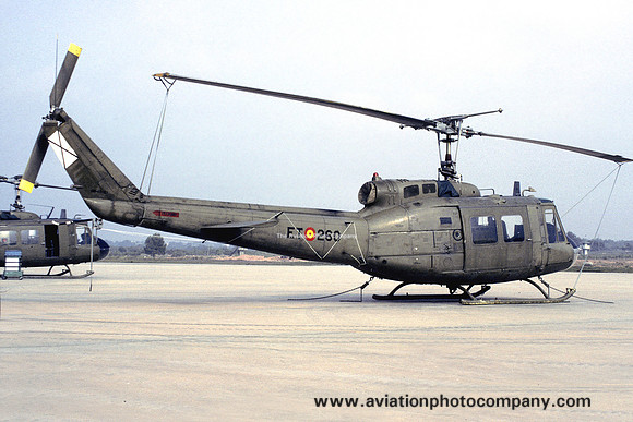 Spanish Army Bell UH-1H Iroquois HU.10B-80/ET-260 (1987)