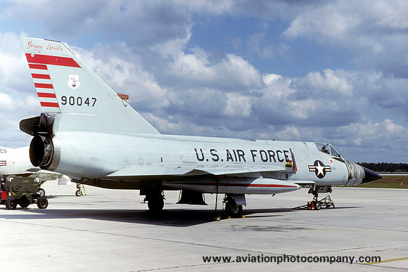 USAF New Jersey ANG 119 FIS Convair F-106A Delta Dart 59-0047 (1980)
