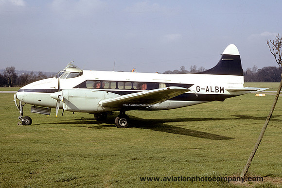 De Havilland Dove 5 G-ALBM (1973)