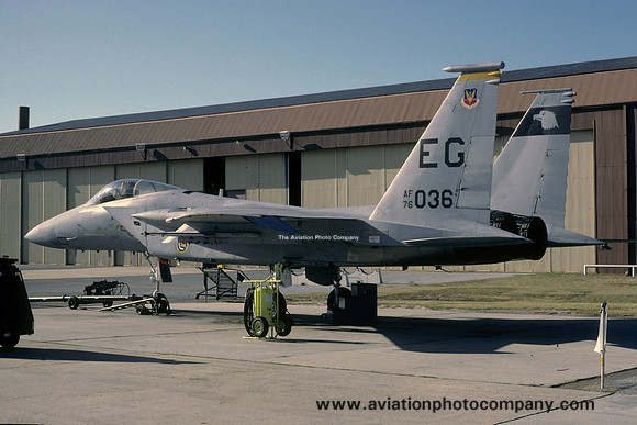 USAF 33 TFW 58 TFS McDonnell Douglas F-15A Eagle 76-0036/EG (1985)