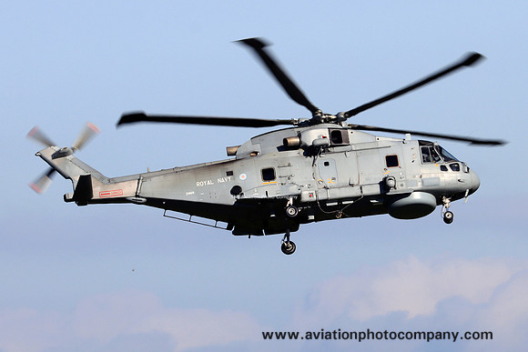 Royal Navy Westland Merlin HM.2 ZH829 at Prestwick (2023)
