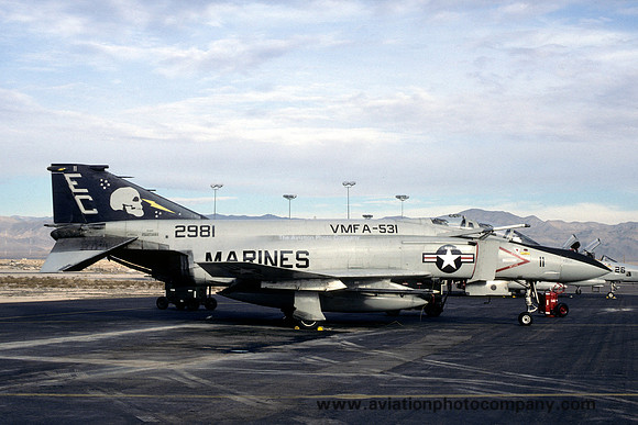 USMC VMFA-531 McDonnell F-4N Phantom 152981/EC-11 (1980)