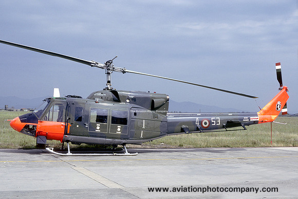 Italian Air Force 4 Stormo Agusta-Bell 212AM MM81153/4-53 (1987)