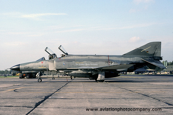 German Air Force JBG36 McDonnell F-4F Phantom 38+53 (1986)