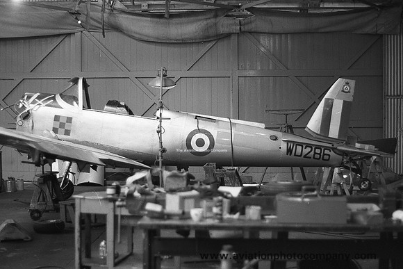 RAF DHC-1 Chipmunk T.10 WD286 at RAF Watton