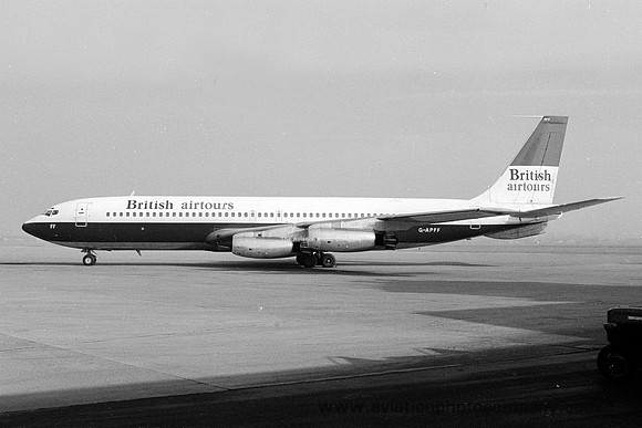 British Airtours Boeing 707-400 G-APFF (1974)