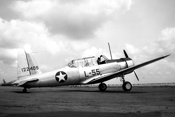 US Army Air Force Vultee BT-13A 41-22409/L-55