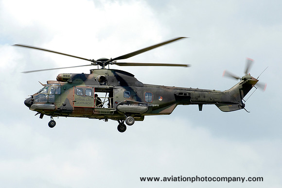 Dutch Air Force 300 Squadron Aerospatiale AS.532U2 Cougar S-447 (2009)