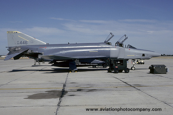 USAF Idaho ANG 190 TRS McDonnell RF-4C Phantom 66-0446 (1991)