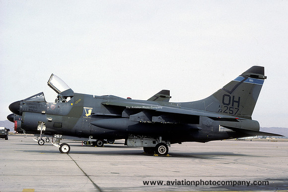 USAF Ohio ANG 125 TFS LTV A-7D Corsair 72-0257/OH (1986)