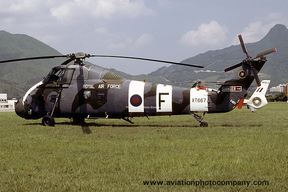 RAF 28 Squadron Westland Wessex HC.2 XT667/F (1986)