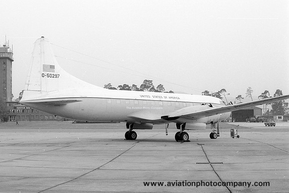 USAF HQ USAFE Convair C-131D 55-0297 (1973)