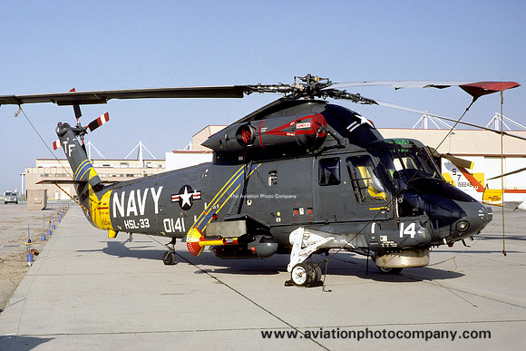 US Navy HSL-33 Kaman SH-2F Seasprite 150141/TF-14 (1981)