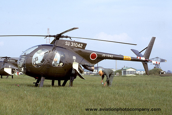 JGSDF Kawasaki-Hughes OH-6J 31042/SU (1974)