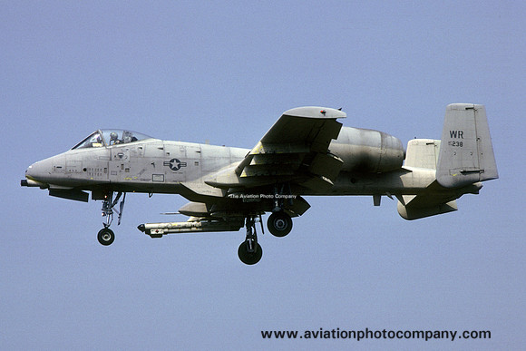 USAF 81 TFW Fairchild A-10A Thunderbolt 77-0238/WR (1979)
