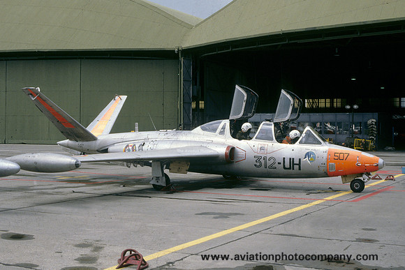 French Air Force GI312 Fouga CM.170 Magister 507/312-UH (1986)