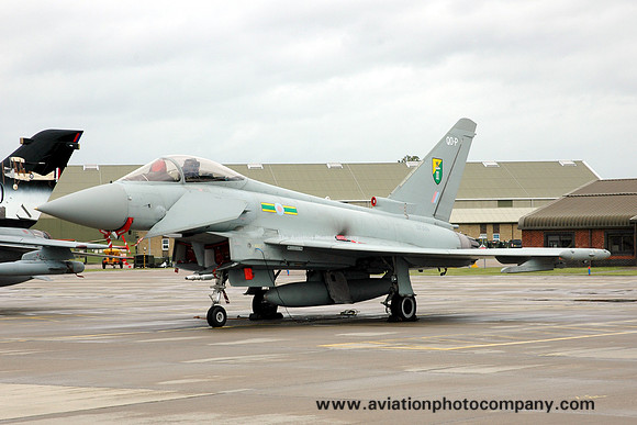 RAF 3 Squadron BAE Typhoon FGR.4 ZK309/QO-P at RAF Coningsby (2012)