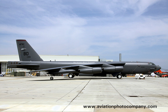 USAF AFRC 93 BS Boeing B-52H Stratofortress 60-0051/BD at MCAS Cherry Point (2012)