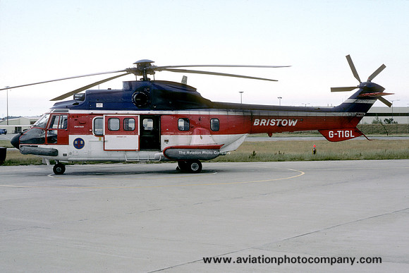 Bristow Helicopters Aerospatiale AS.332L1 Super Puma G-TIGL (1984)