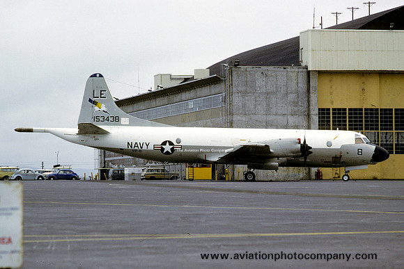 US Navy VP-11 Lockheed P-3B Orion 153438/LE-8 at Keflavik (1980)