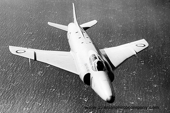 RAF Supermarine Swift WJ960 Air to Air