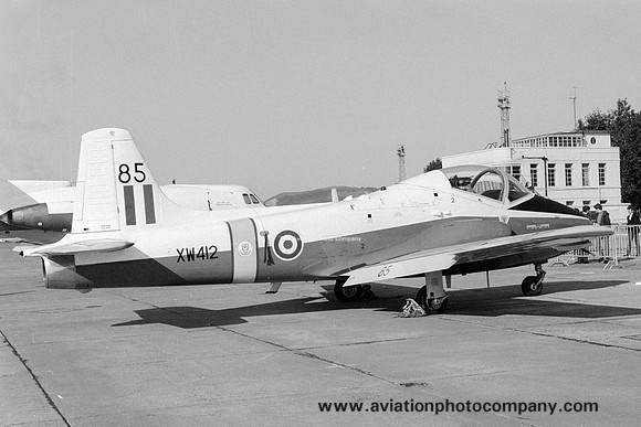 RAF College Hunting Jet Provost T.5 XW412 (1971)