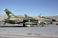 USAF AFRes 465 TFS Republic F-105D Thunderchief 61-0084/SH at Nellis AFB (1980)