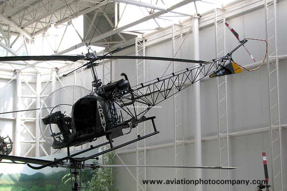 US Army Bell OH-13C Sioux 4-845 displayed at Fort Rucker (2011)