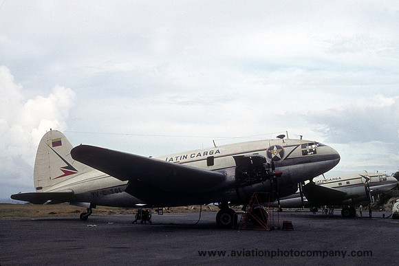 Carga Curtiss C-46 YV-C-TGE (1971)