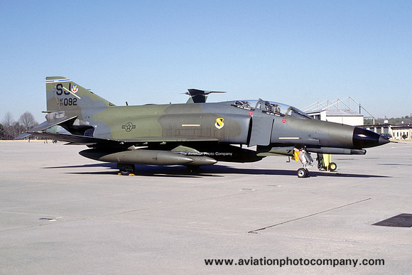 USAF 4 TFW 334 TFS McDonnell F-4E Phantom 71-1092/SJ (1986)
