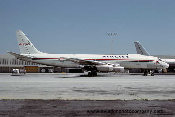 Airlift International Douglas DC-8-33F N718UA (1979)