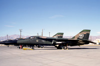 USAF 366 TFW 390 TFS General Dynamics F-111A 67-0087/MO at Nellis AFB (1980)