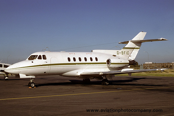 McAlpine Aviation Hawker Siddeley HS.125-600B G-BFIC (1979)