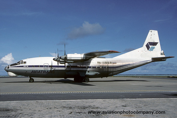 Aviatrans Antonov An-12 RA-11868 (1994)