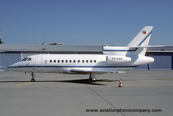 Nergis Holdings Dassault Falcon 900 TC-CAG (1997)