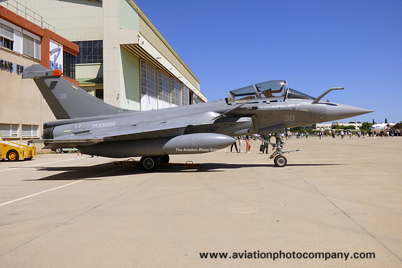 French Navy Dassault Rafale M 38 at Istres (2024)