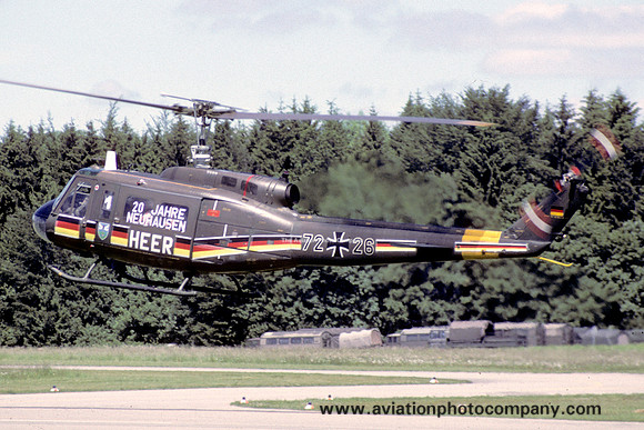 German Army MFTR10 Bell/Dornier UH-1D 72+26 (1987)