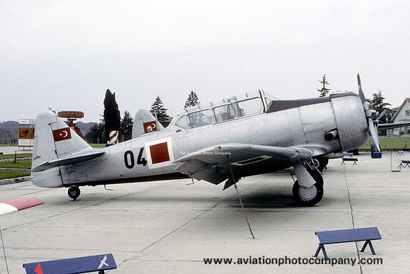 Turkish Air Force North American T-6G Texan 04 at the Turkish Air Force Museum