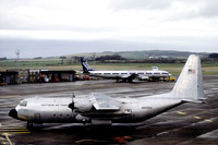 Southern Air Transport Lockheed L-100-20 Hercules N9266R at Prestwick (1982)